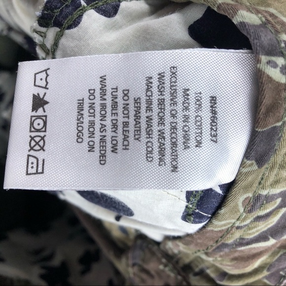 Lucky Brand Camo Tiger Stripe Cargo Shorts 16 - Picture 7 of 7